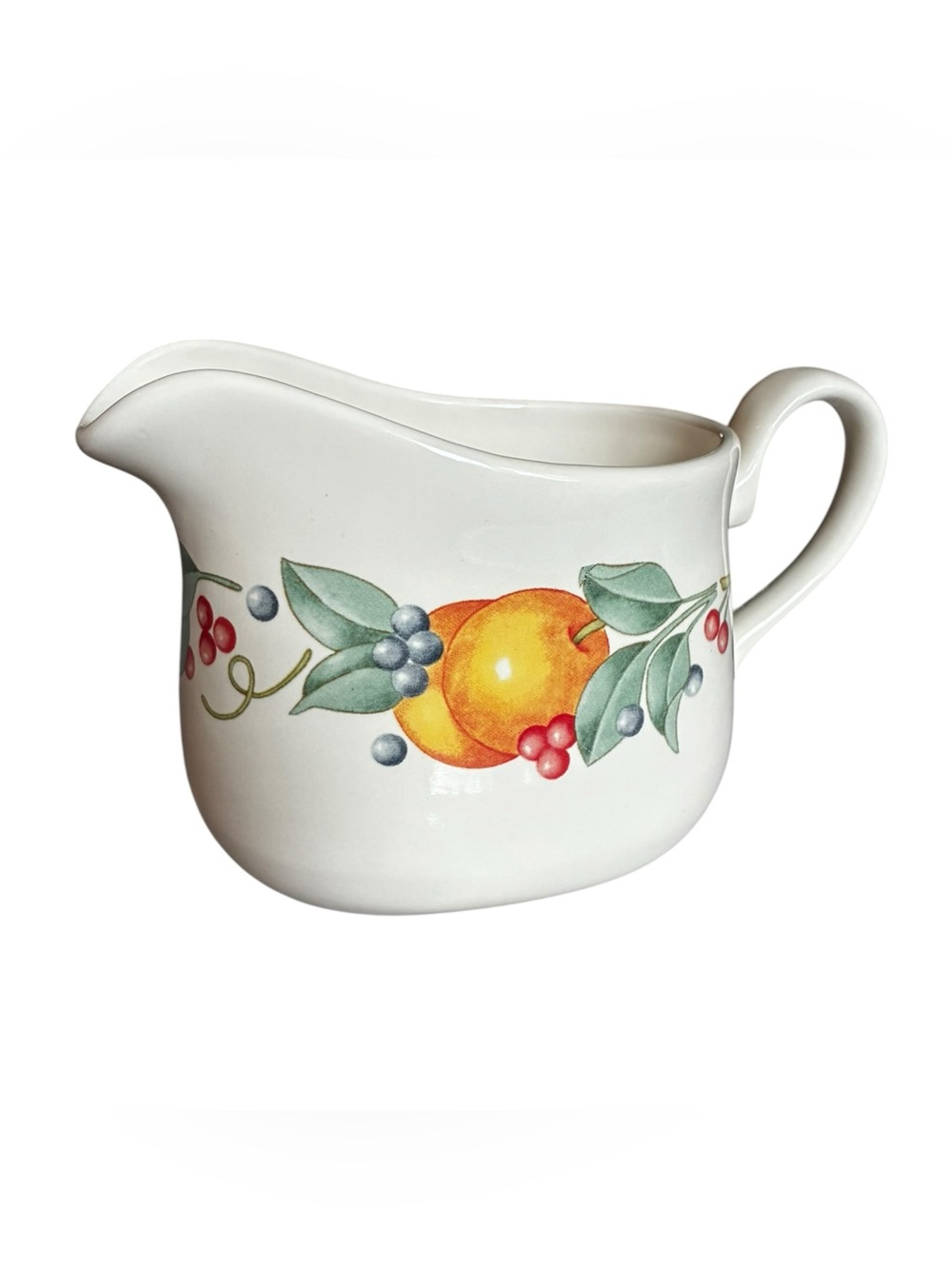 Vintage‎ Corelle Coordinates Fruit Stoneware Creamer